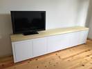Tv meubels met houten blad - 20e.jpg