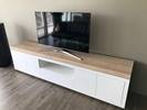 Tv meubels met houten blad - 13e.jpg